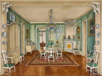Gunnar W. Lundberg's Dining Room
