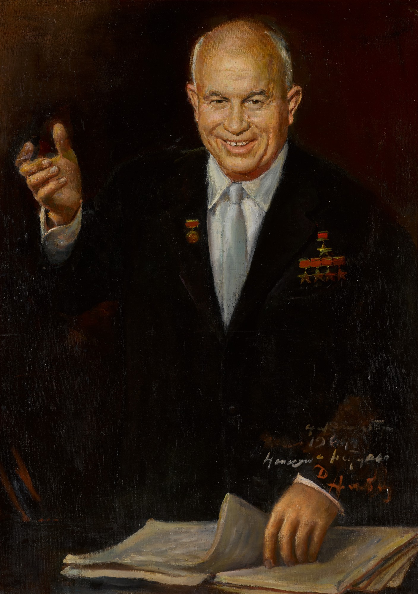 Portrait of Nikita Khrushchev