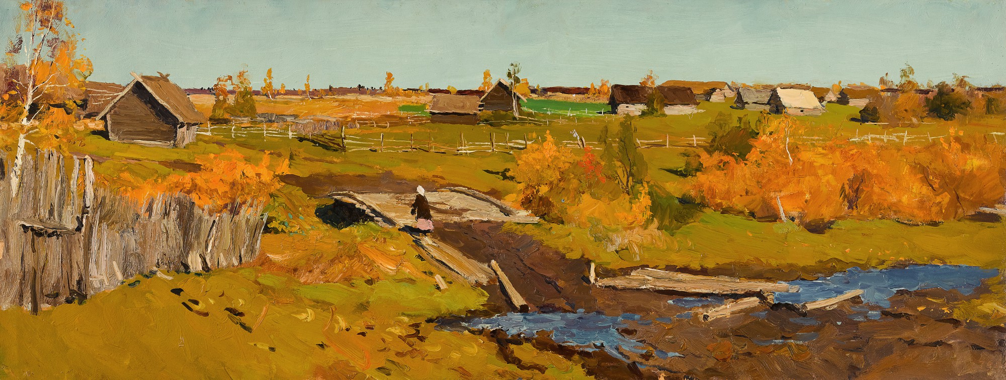 Vladimir Fedorovich Stozharov — Autumn, Ivshino