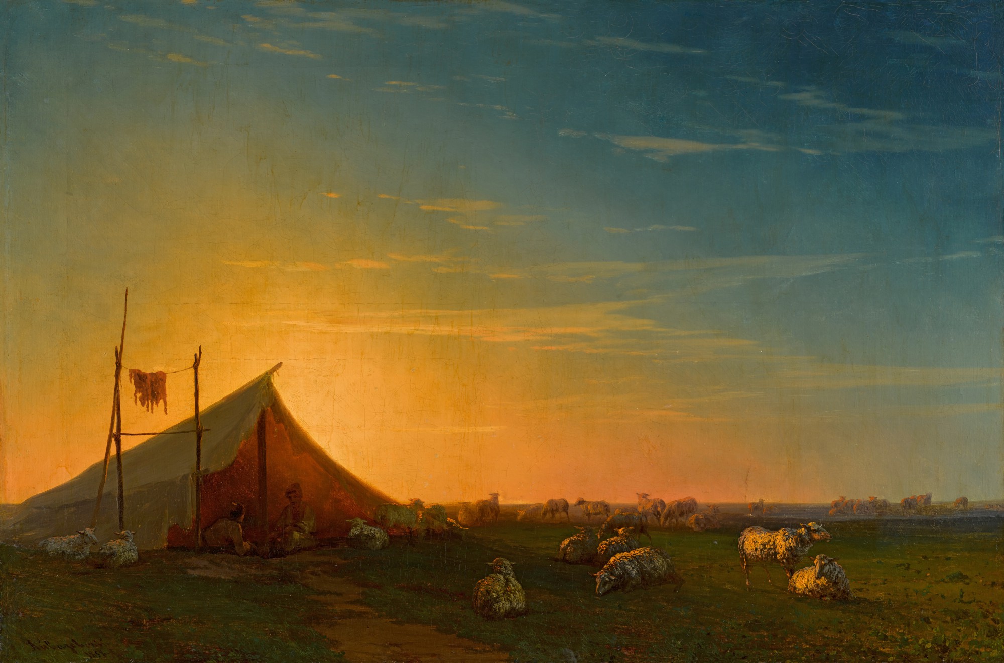 Ivan Konstantinovich Aivazovsky — Shepherds' Camp