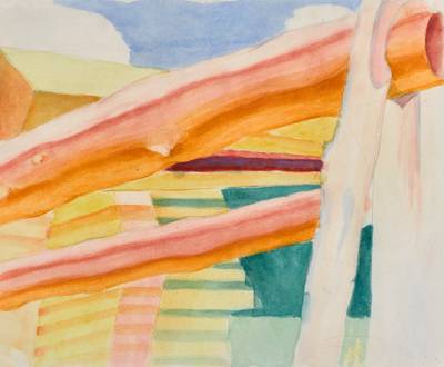 Logs (Study for the Triptych Sawyers) 