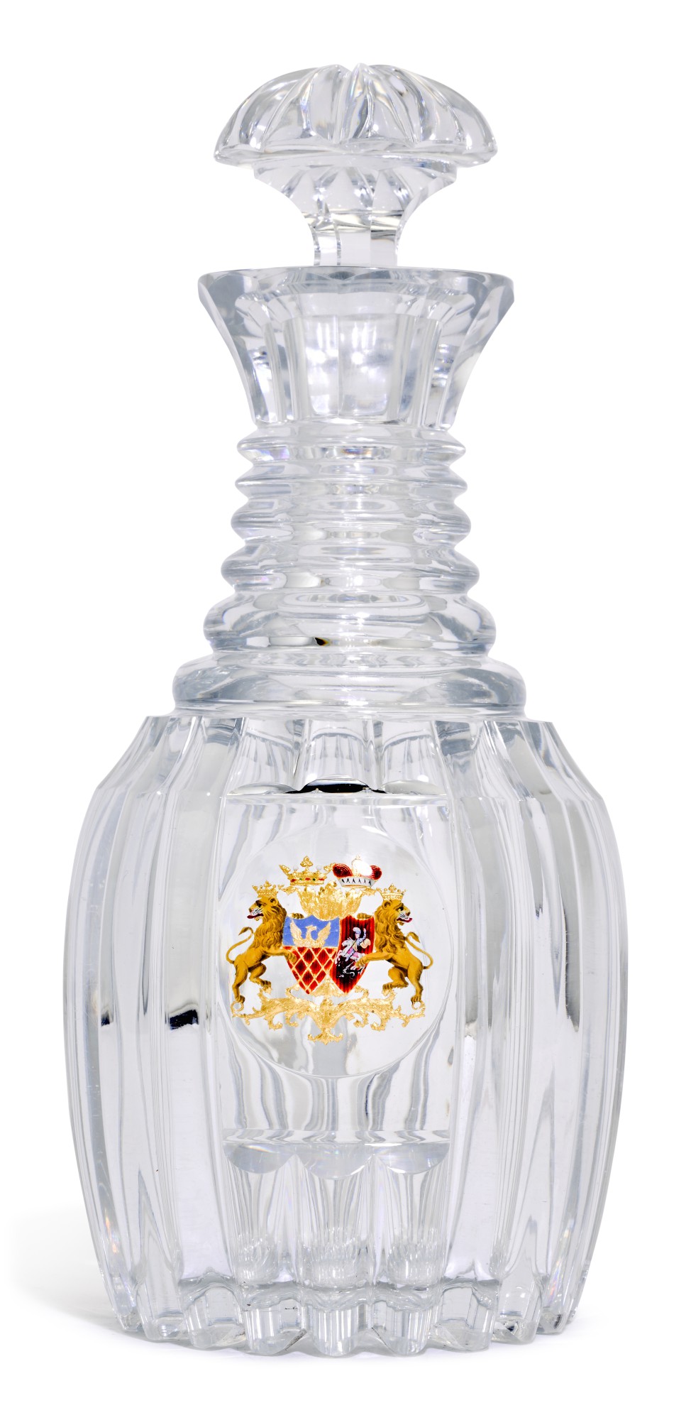 Unknown — A cut-glass decanter from a Banquet Service by the Imperial Glassworks, St Petersburg, 19th century