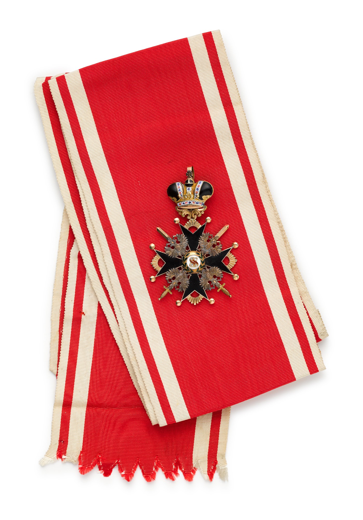 Unknown — A gold and enamel Order of St Stanislaus, First Class, August Wendt, St Petersburg, 1864-74