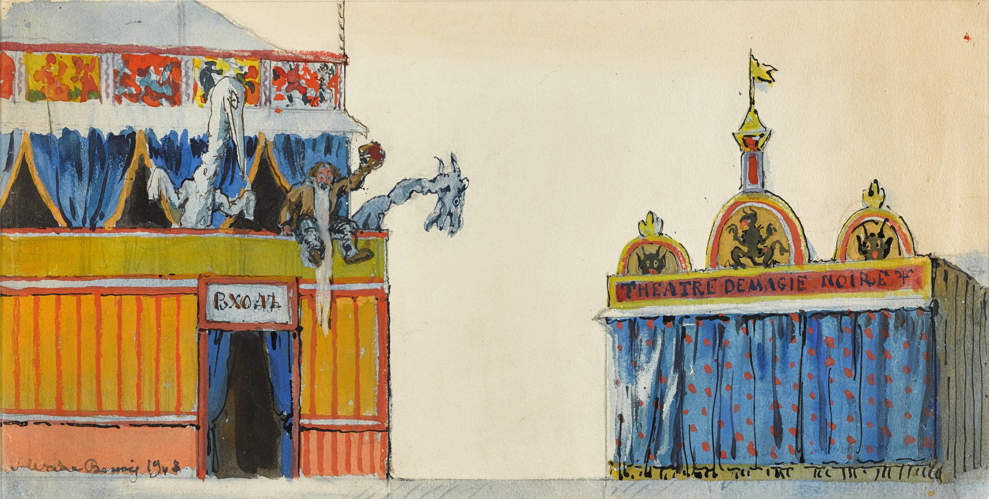 Set Design for Petrushka