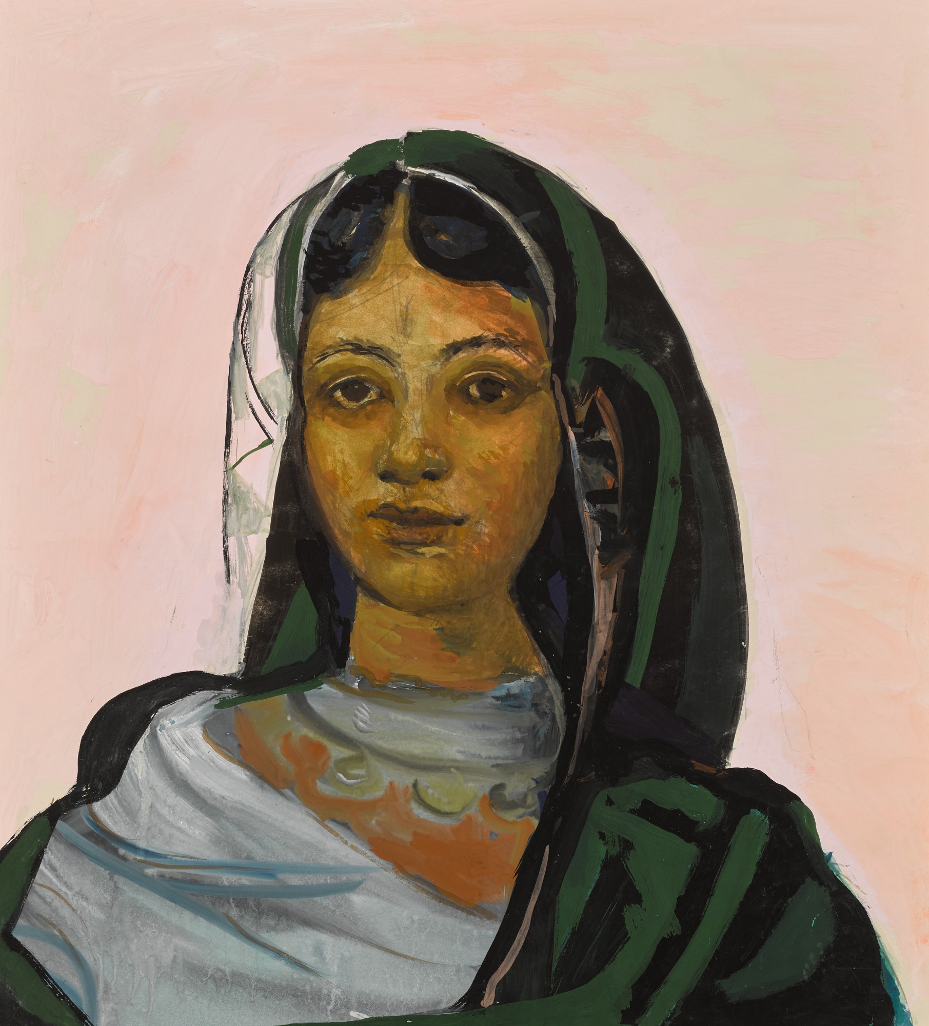 Konstantin Ivanovich Rozhdestvensky — Portrait of an Indian Woman