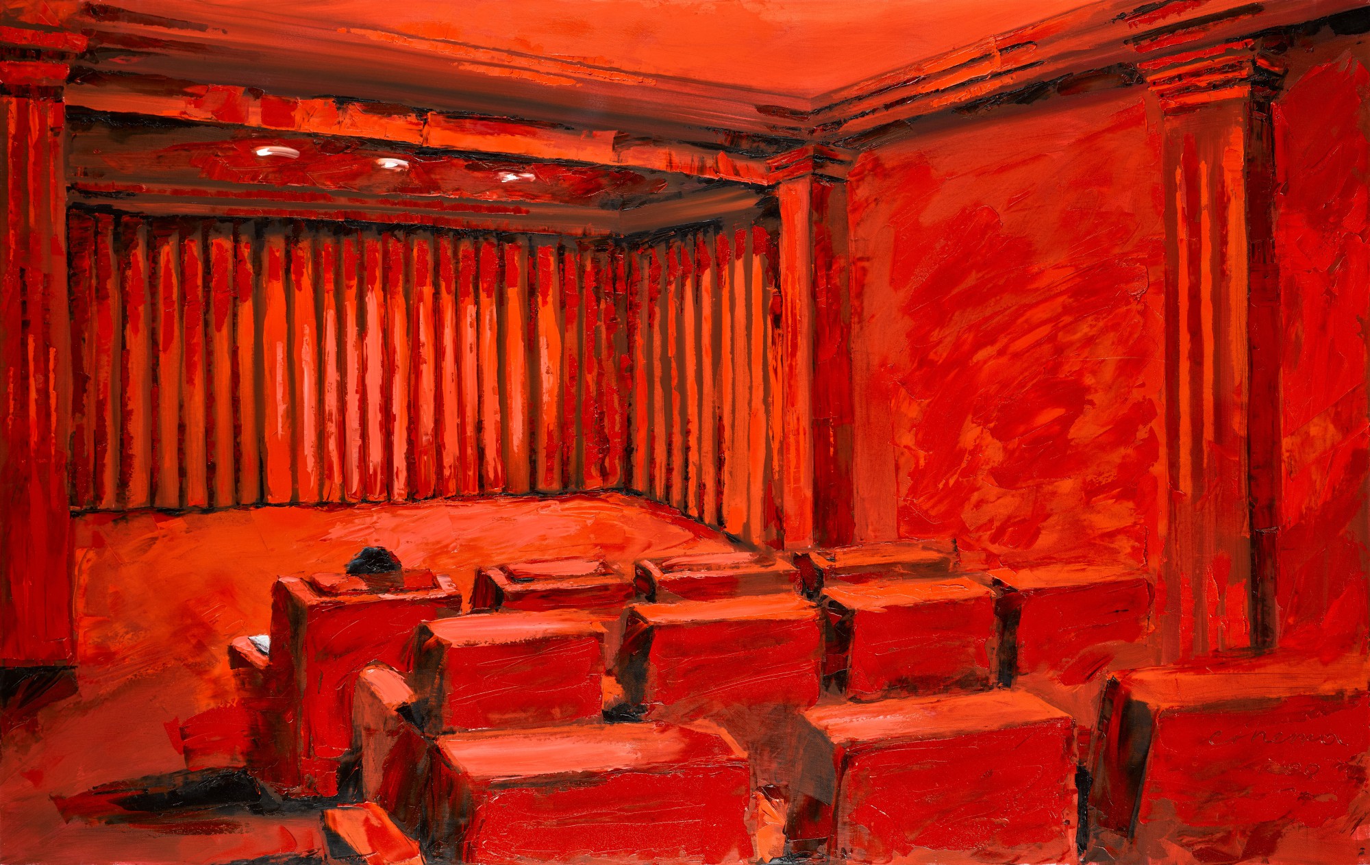Marina Fedorova — Cinema Room from the Blue Beard Series