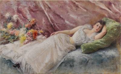 Maria Matavtina Reclining (Portrait of Madame M)