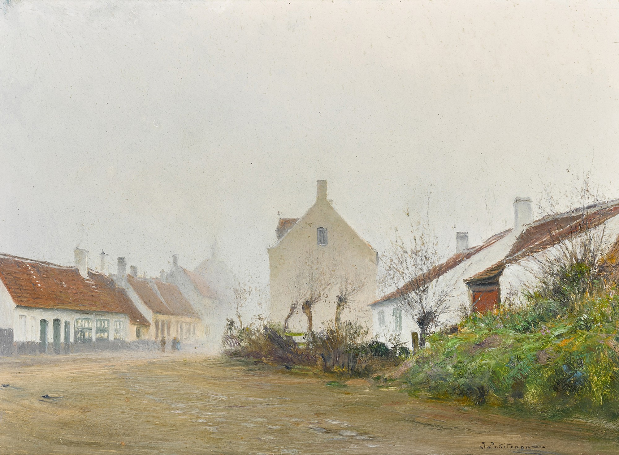 Ivan Pavlovich Pokhitonov — Ruelle à La Panne