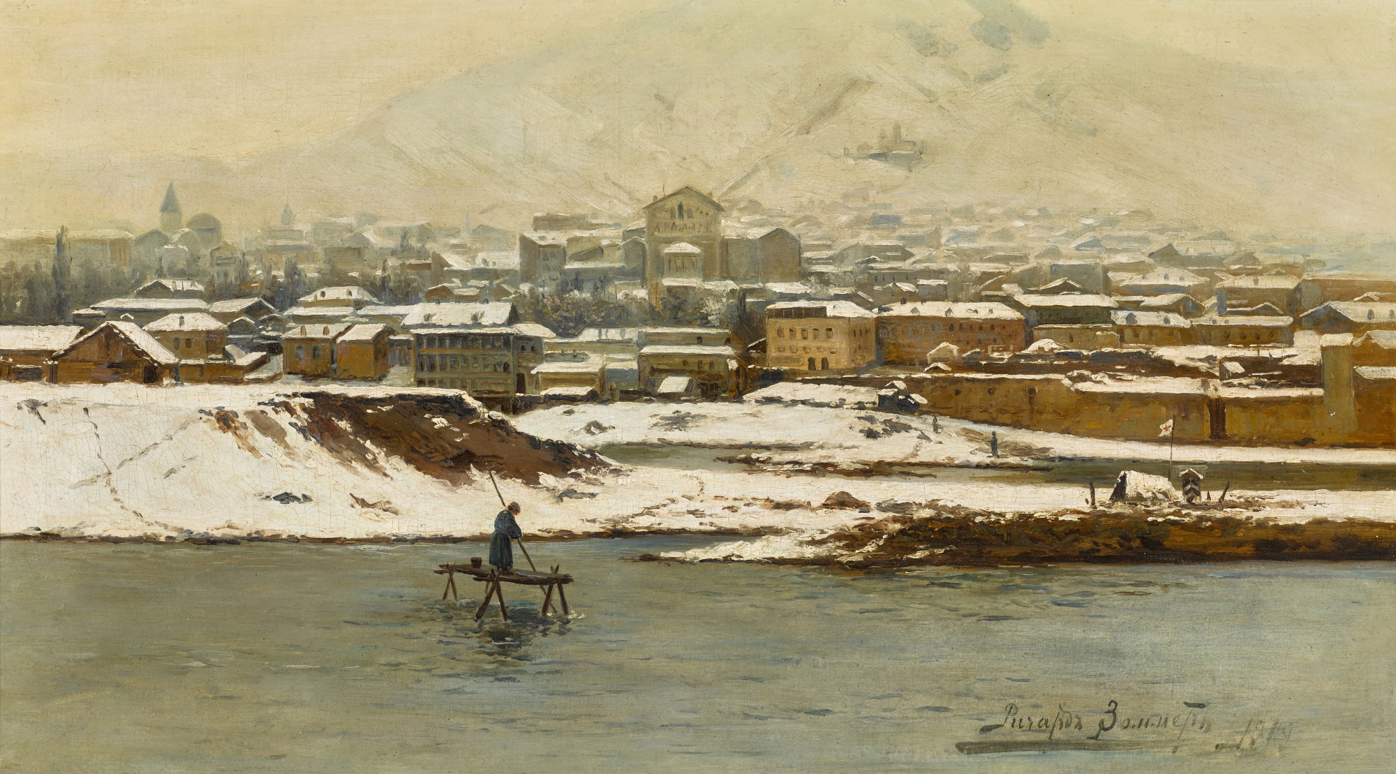 View of a Town in Georgia