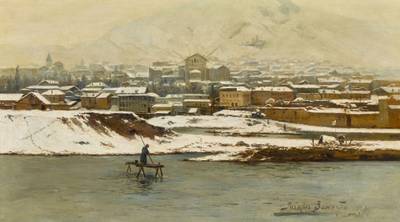 View of a Town in Georgia