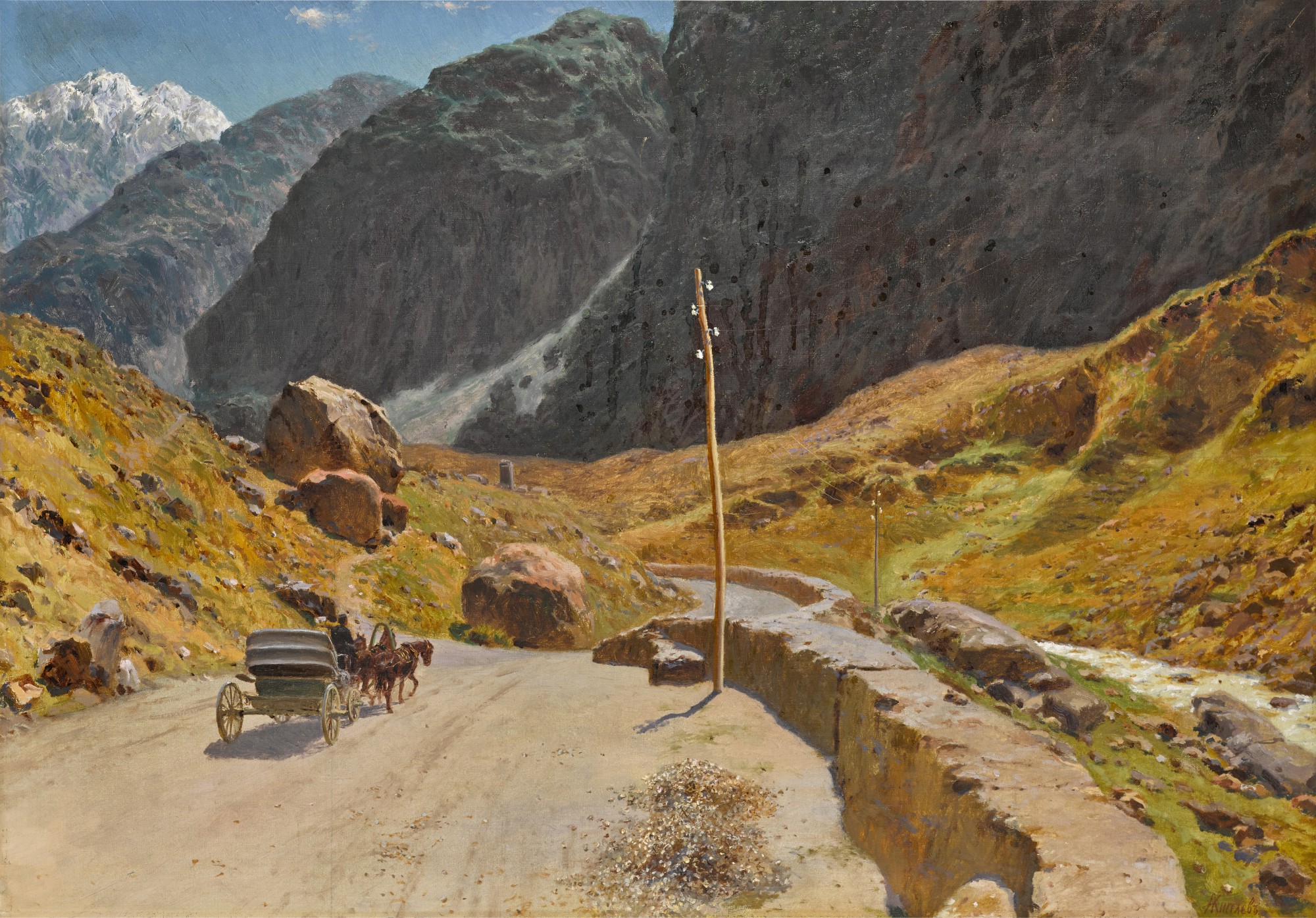Alexander Alexandrovich Kiselev — Georgian Military Highway