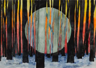 Circle, from the Series Lining Up the Sign