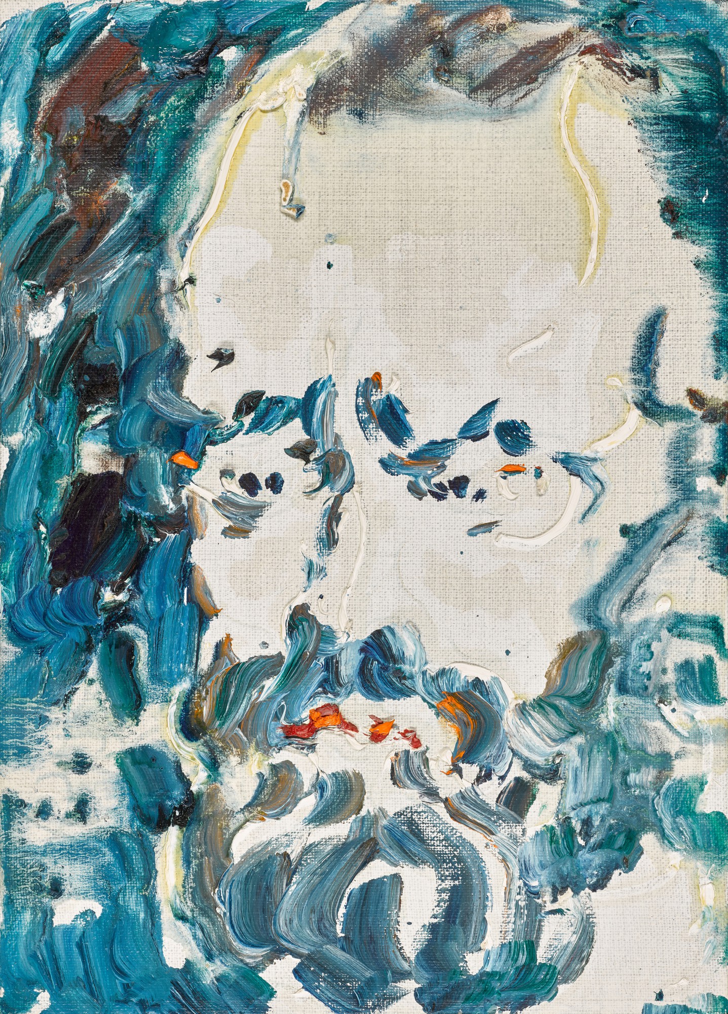 Anatoly Zverev — Portrait of the Writer Vladislav Shumsky