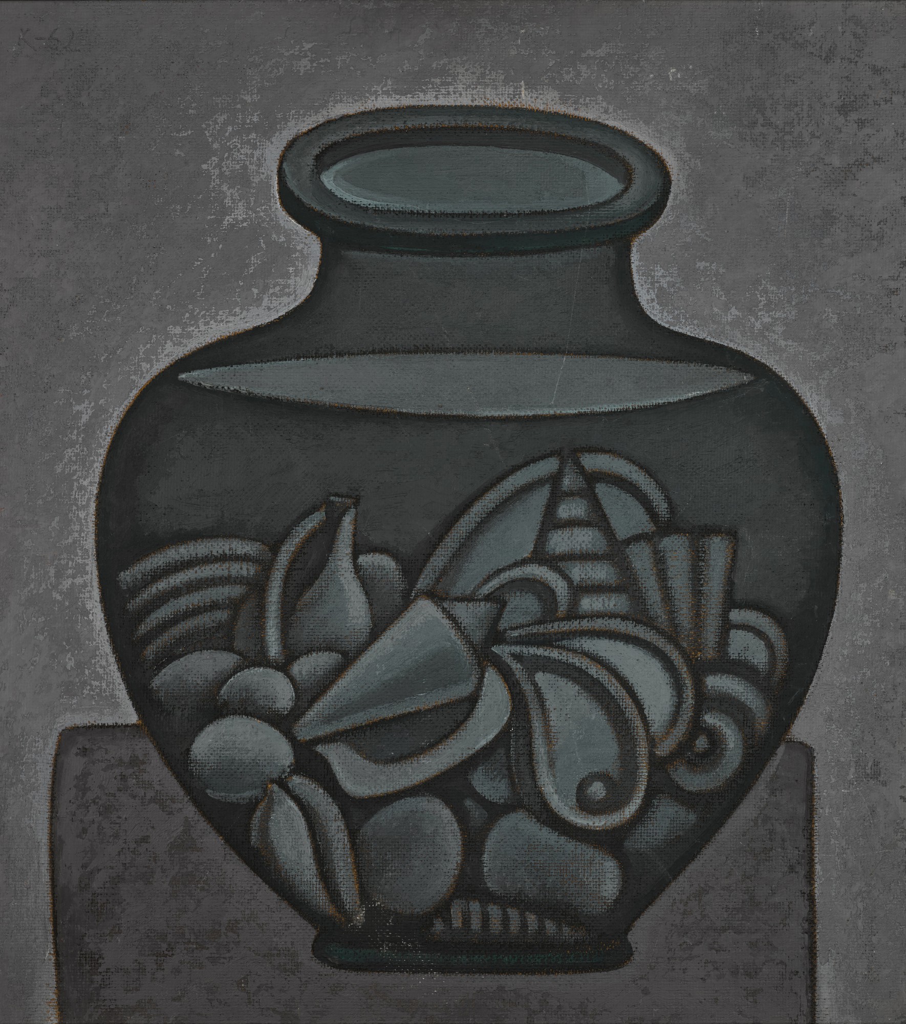 Dmitri Krasnopevtsev — Still Life with Shells