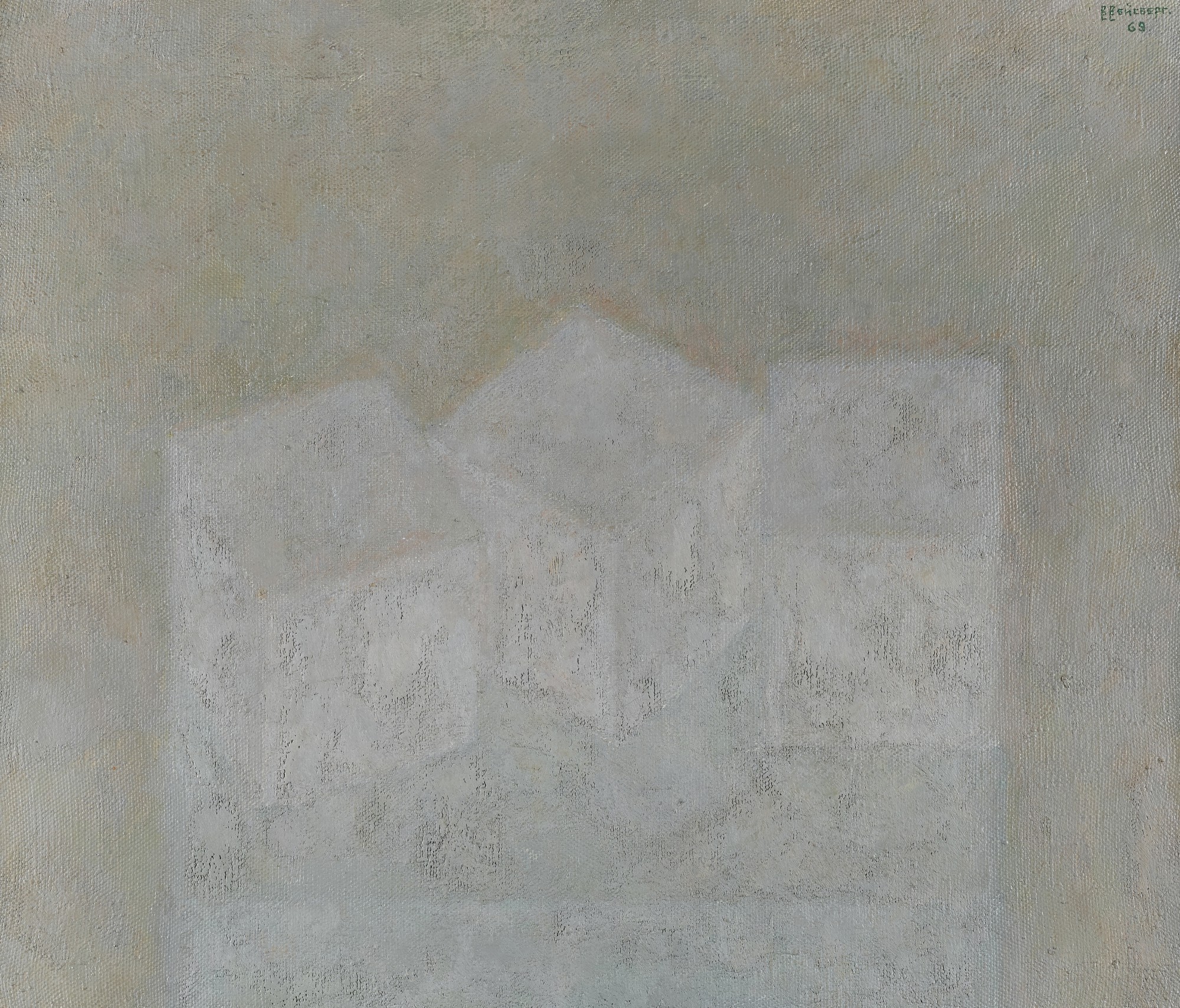 Composition with Three Cubes