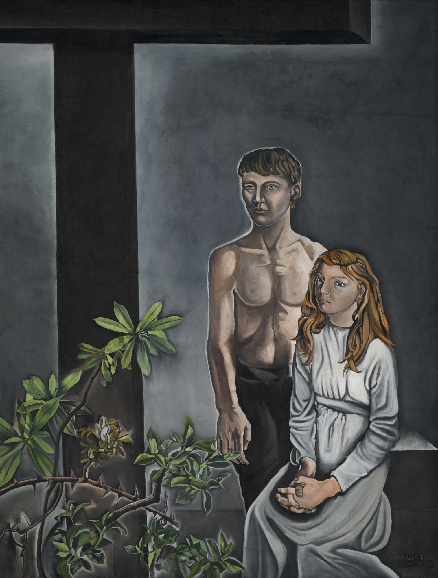 Patrick Swift — Double Portrait