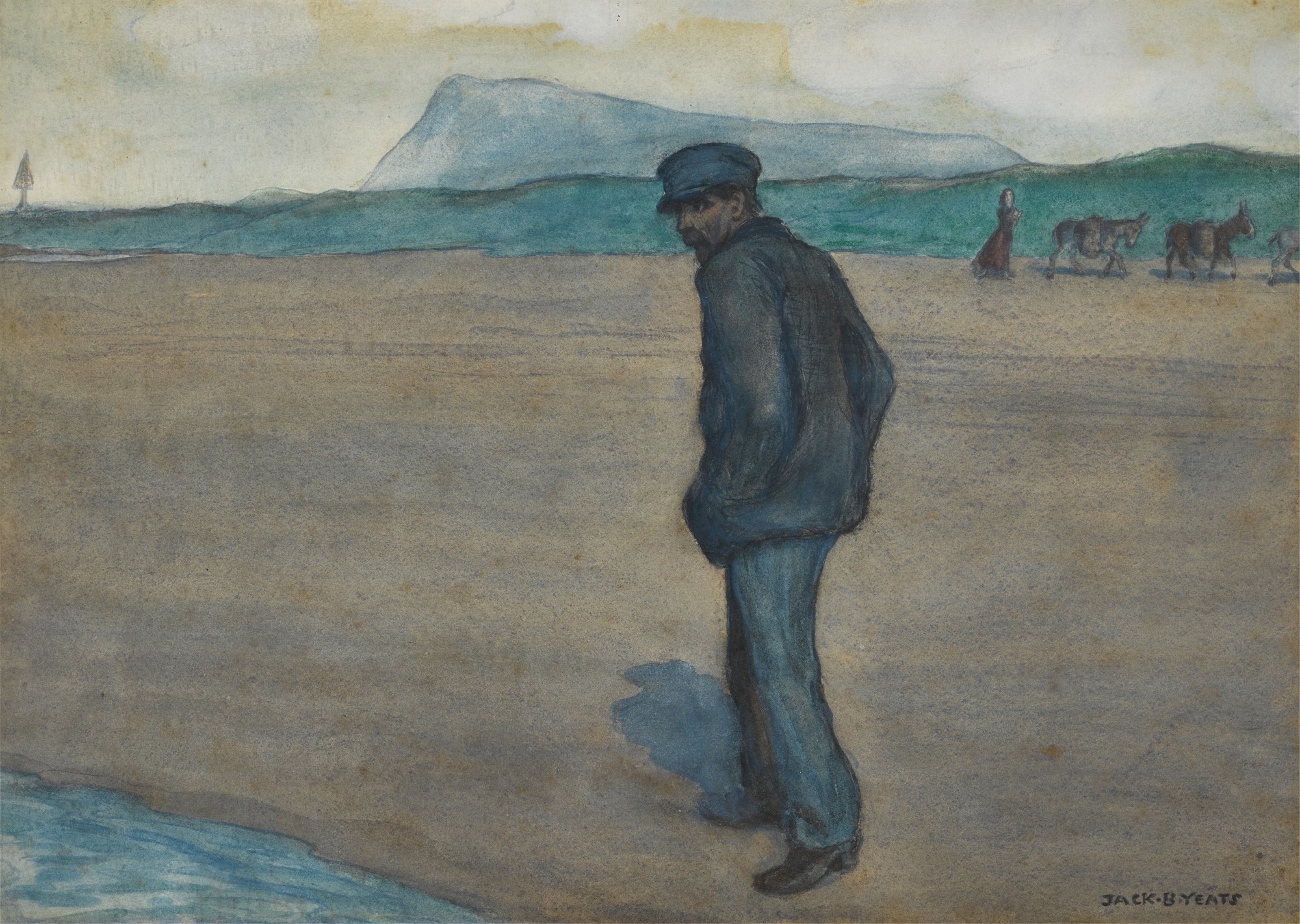 Jack B. Yeats — The Beach Comber