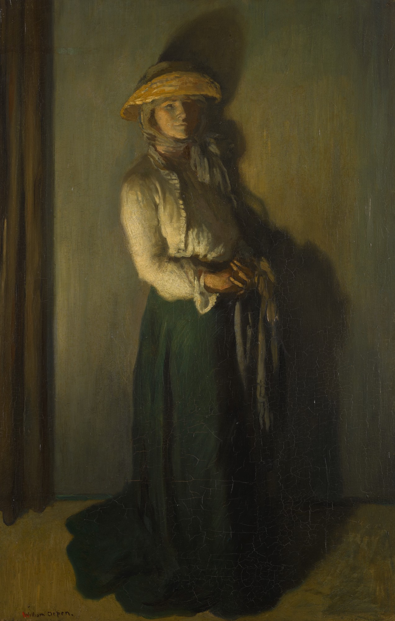 Portrait of Grace Orpen (Grace by Candlelight) 