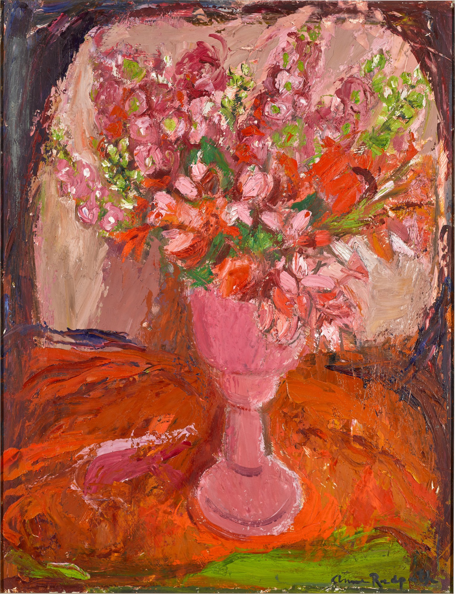 Anne Redpath — Pink Flowers