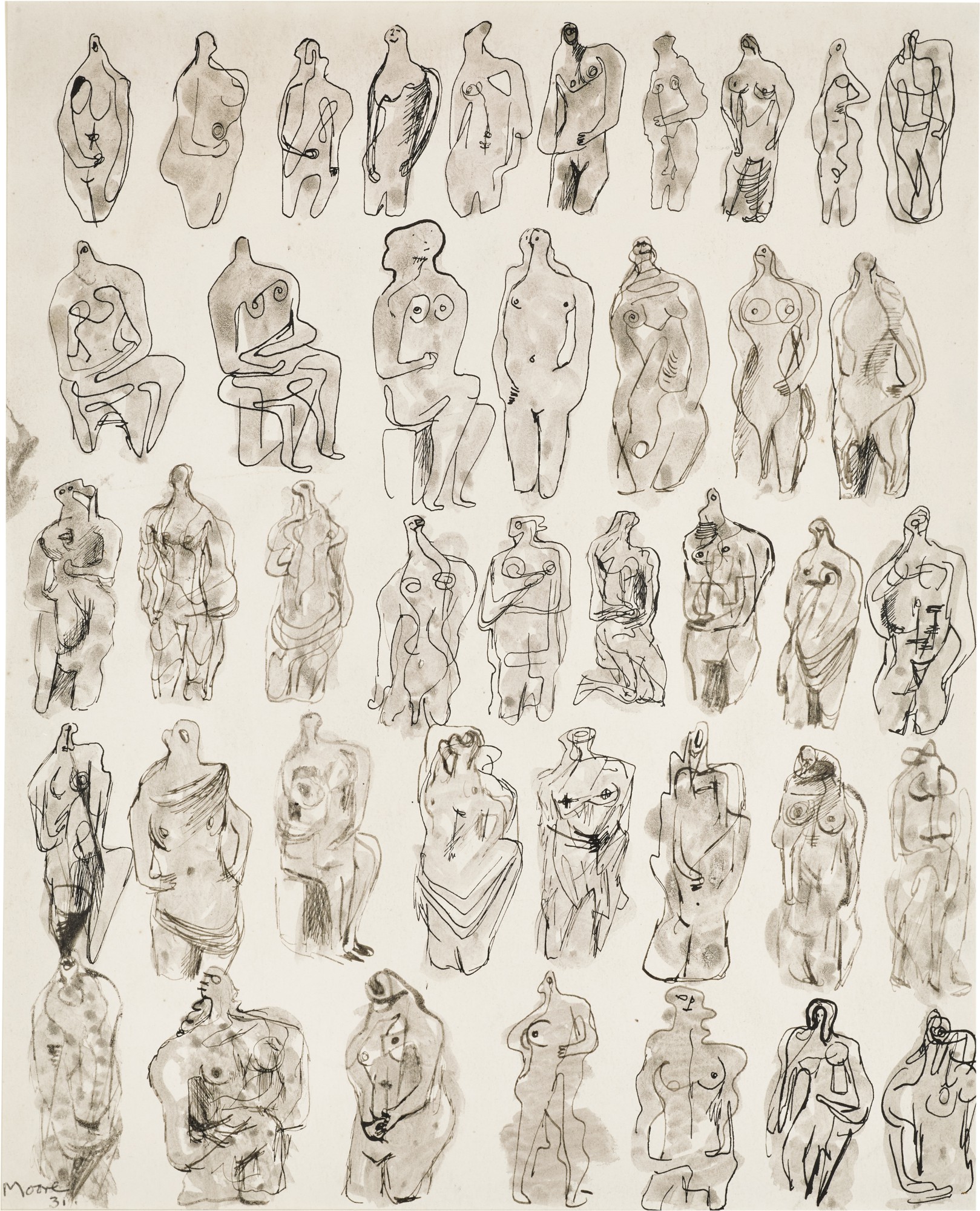 Henry Moore — Studies for Sculpture