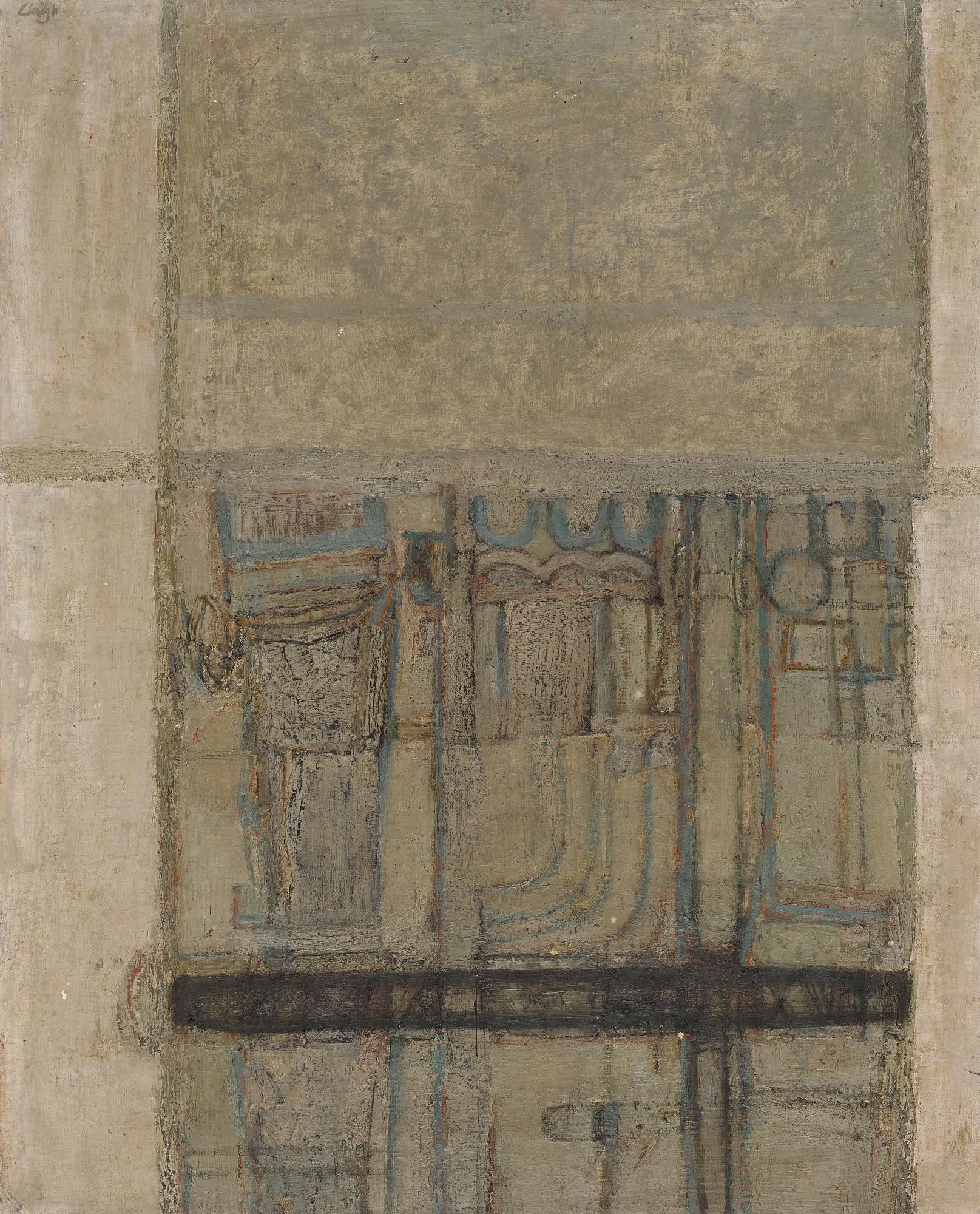 Prunella Clough — Chemical Works II