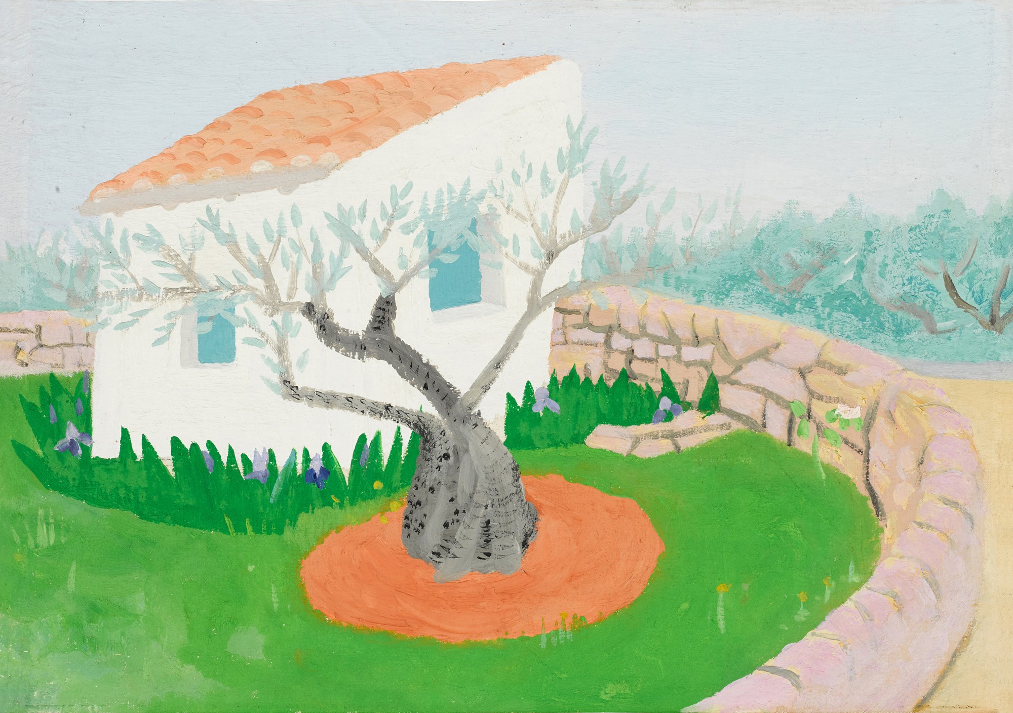 Winifred Nicholson — The Olive Tree