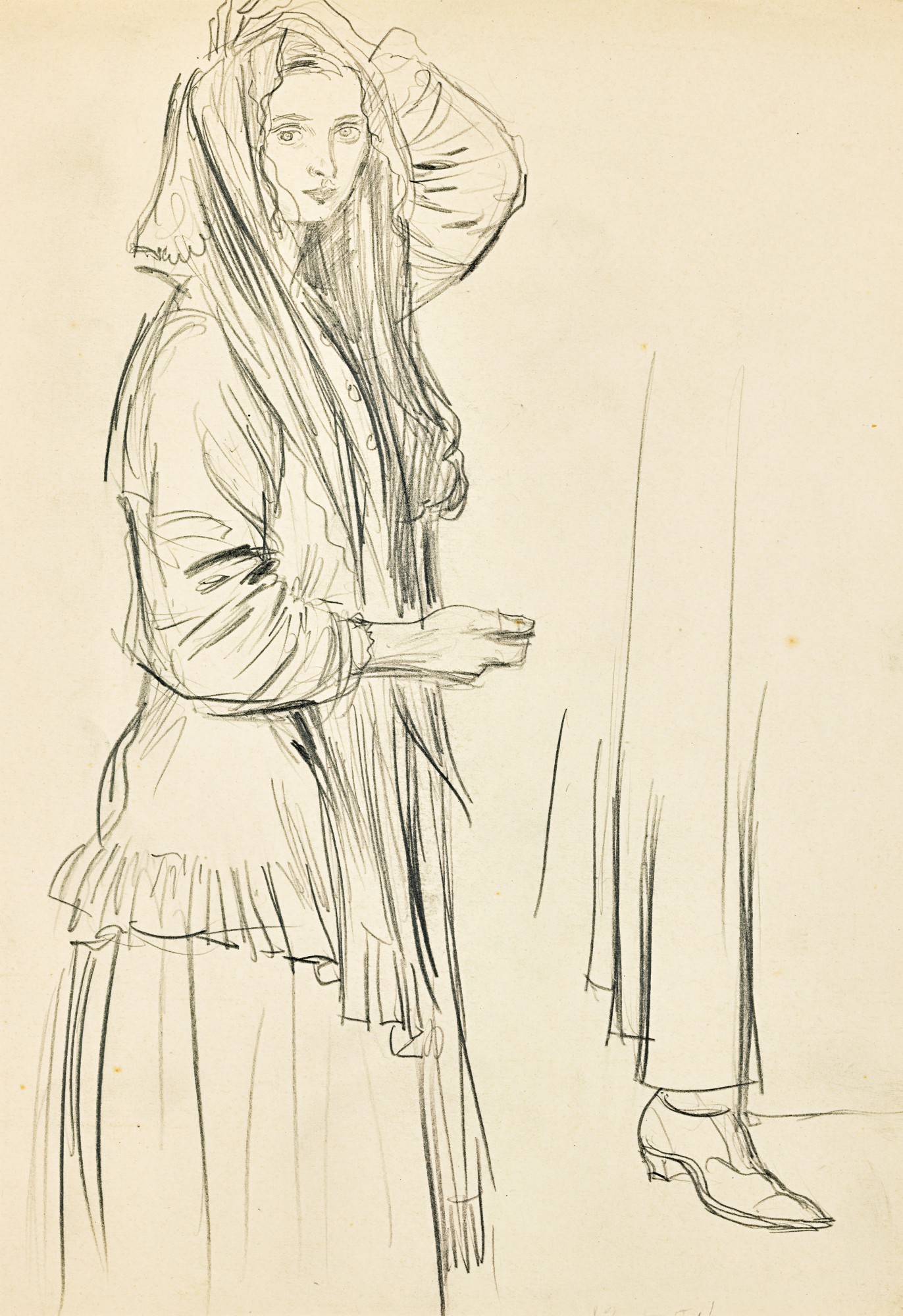 Dorelia in a Headscarf