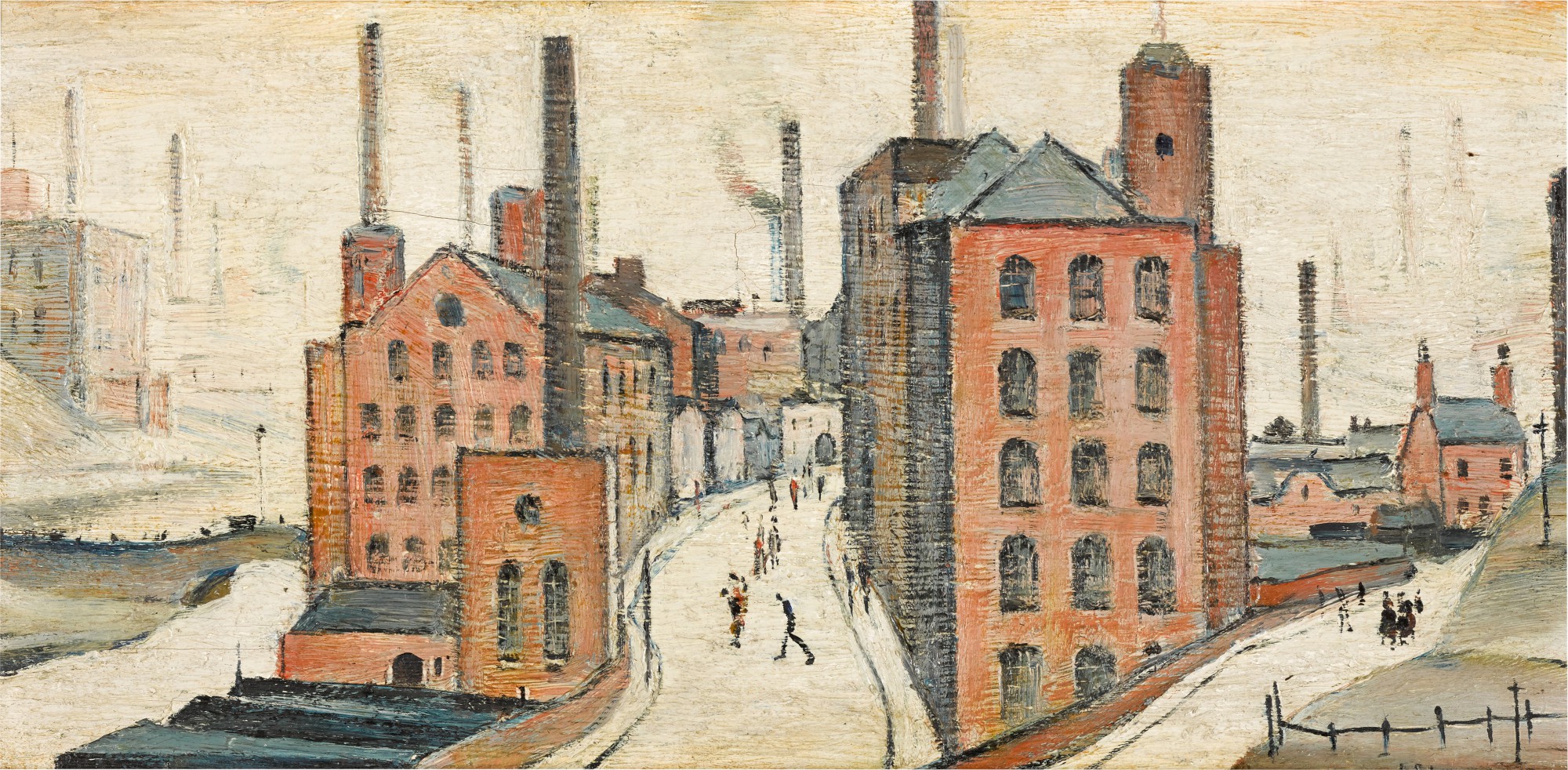 Laurence Stephen Lowry — Industrial Sketch