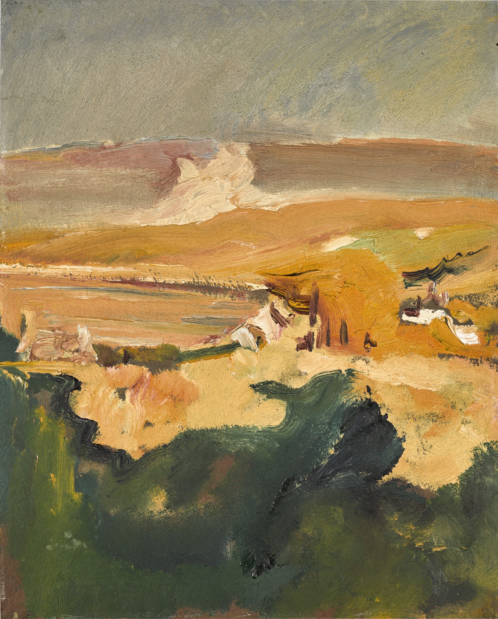 David Bomberg — Talgwyn Farm, Redwharf Bay, Anglesey