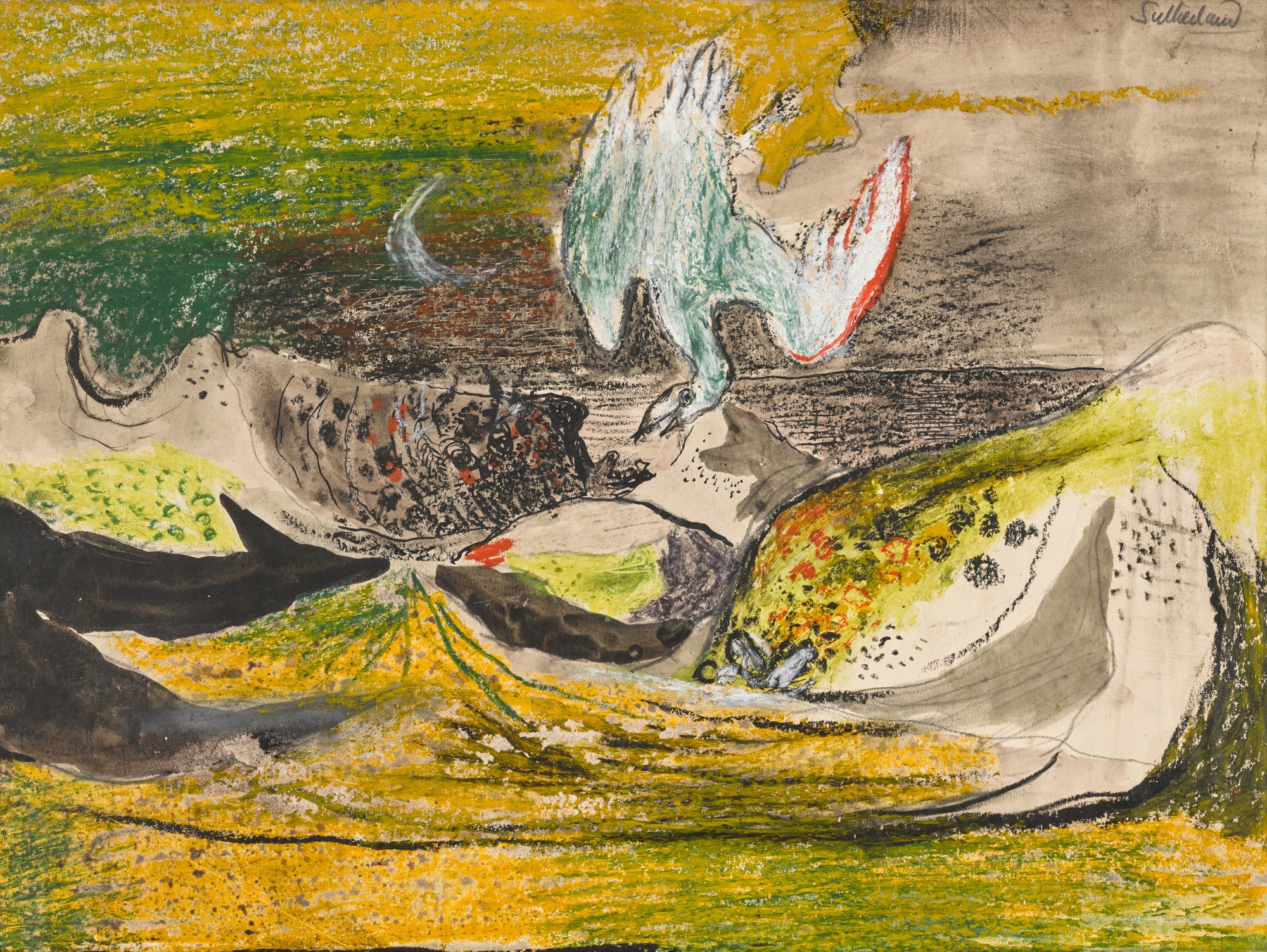 Graham Sutherland — The Dying Swan