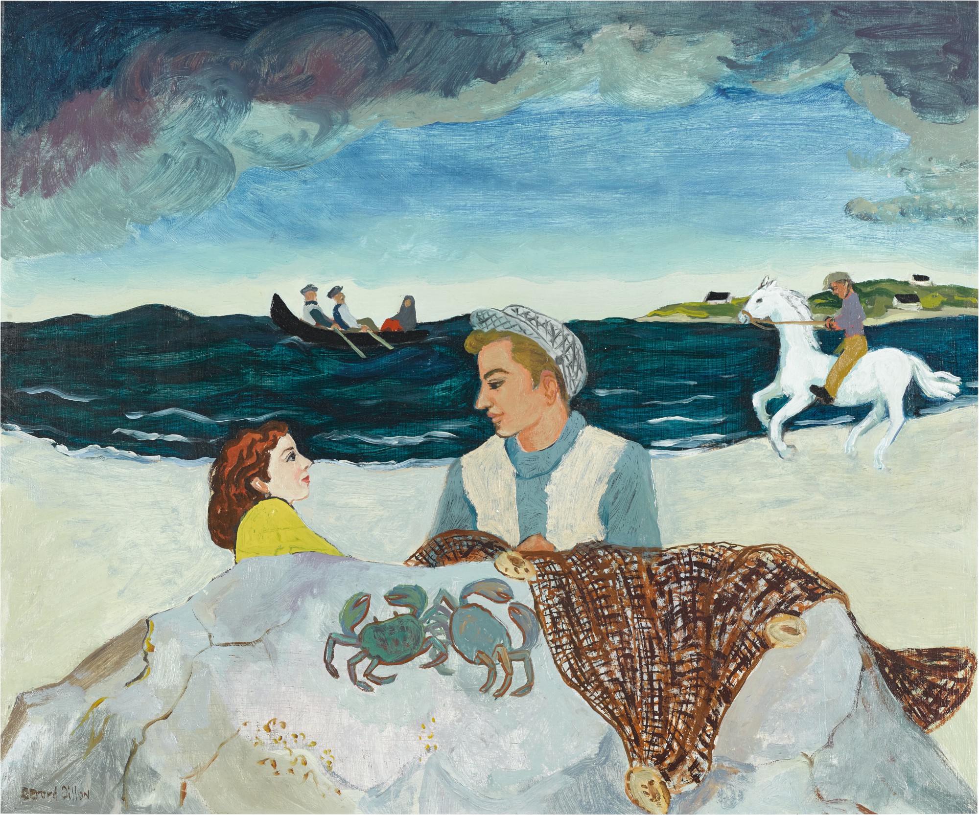 Gerard Dillon — Across from Inishlacken 