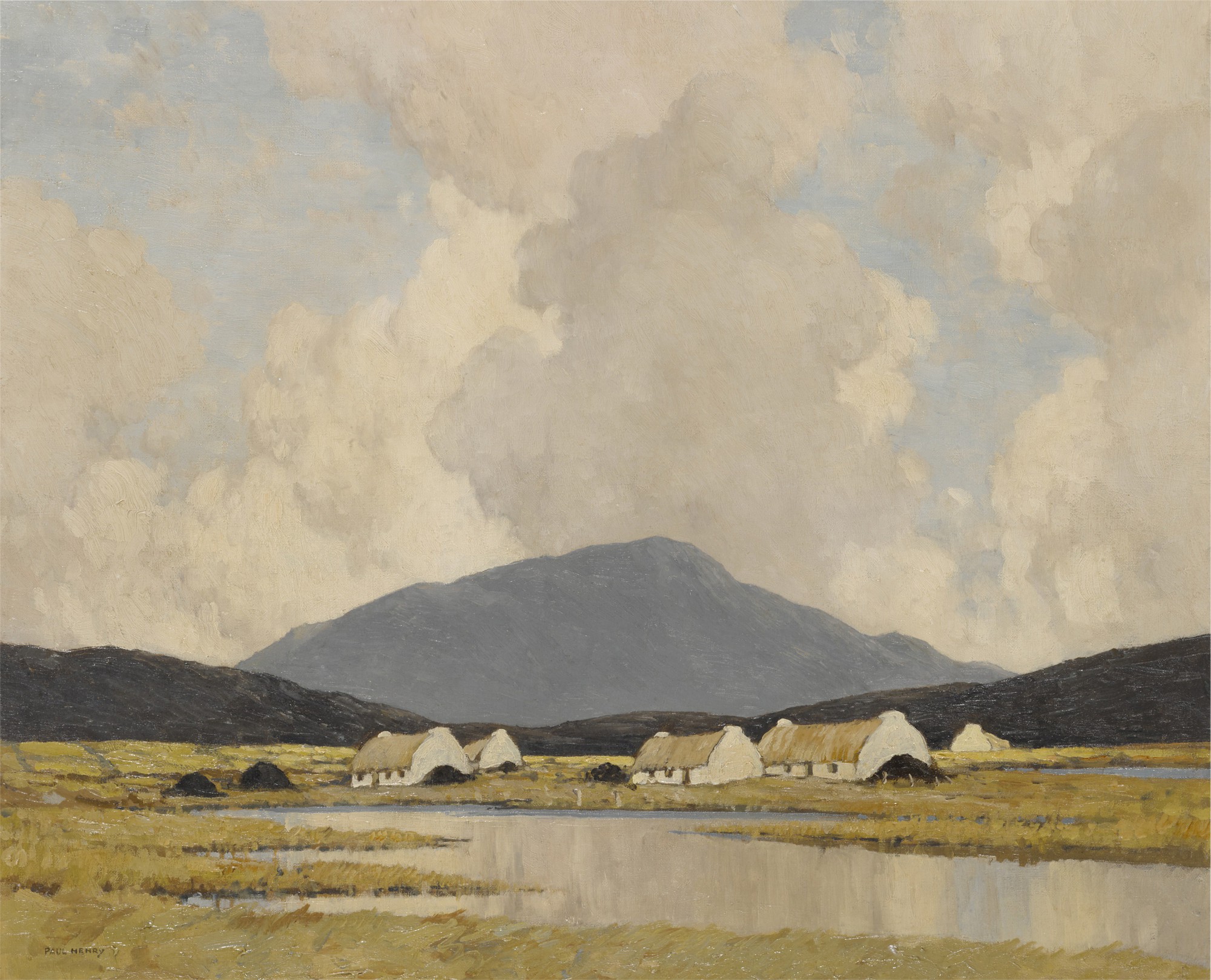 Paul Henry — The Village by the Lake