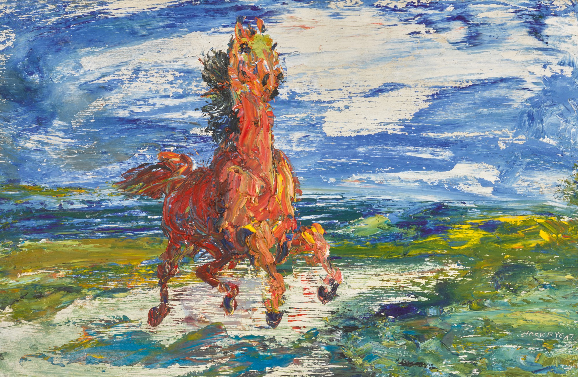 Jack B. Yeats — A Welcome