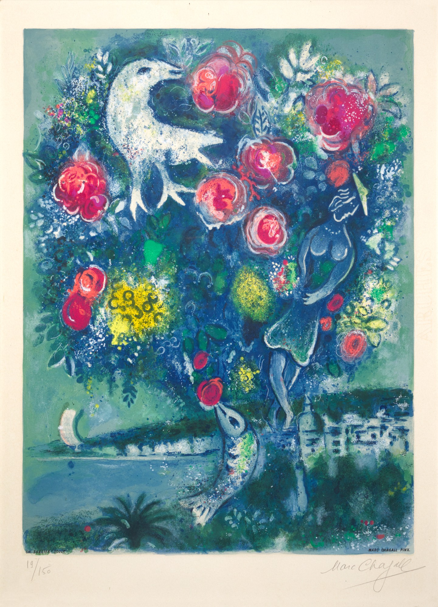 La Baie Des Anges Au Bouquet De Roses (M. CS. 30)