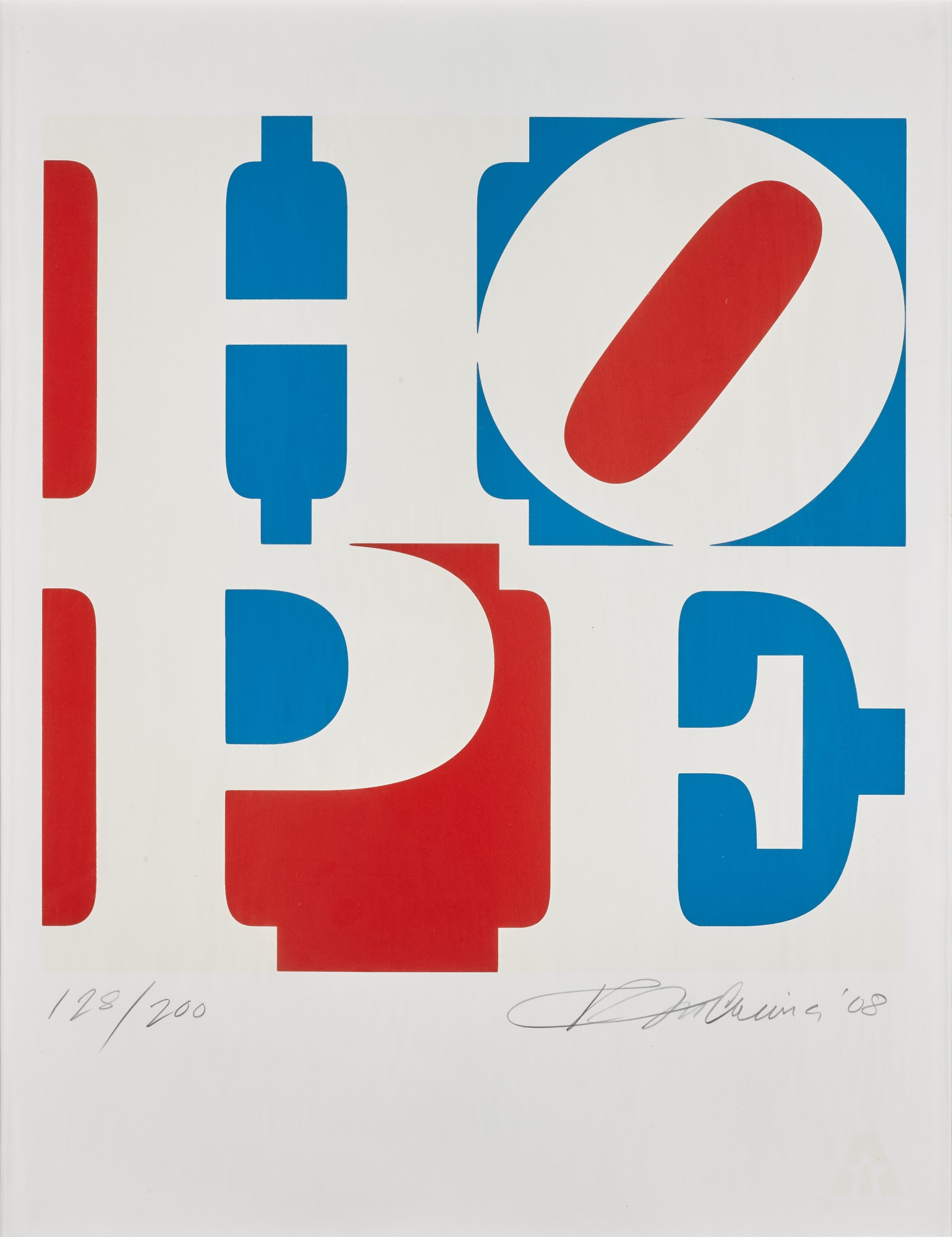 Robert Indiana — Hope (Red, White and Blue)