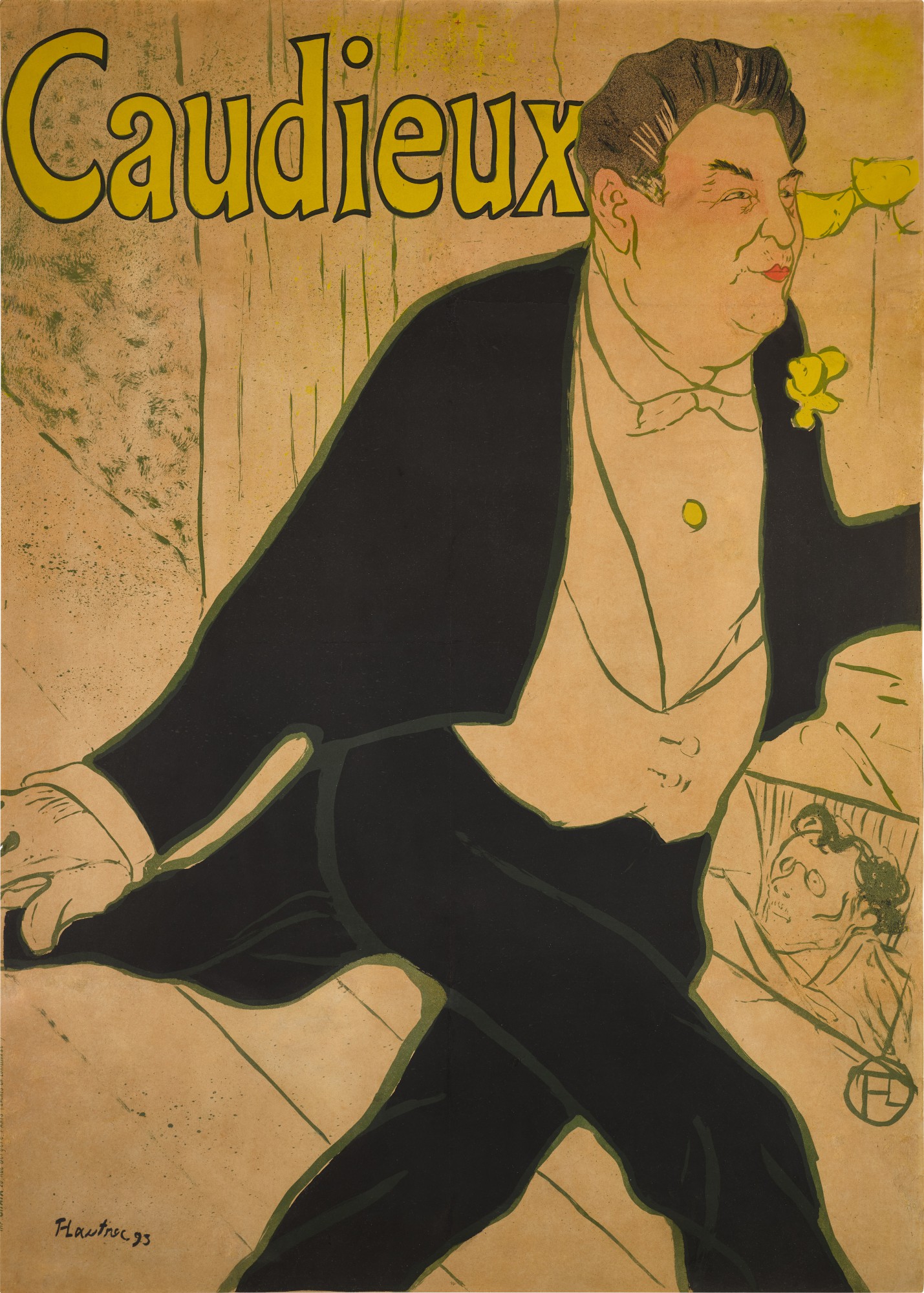 Henri de Toulouse-Lautrec — Caudieux (D. 346; Adr. 15; W.P7)