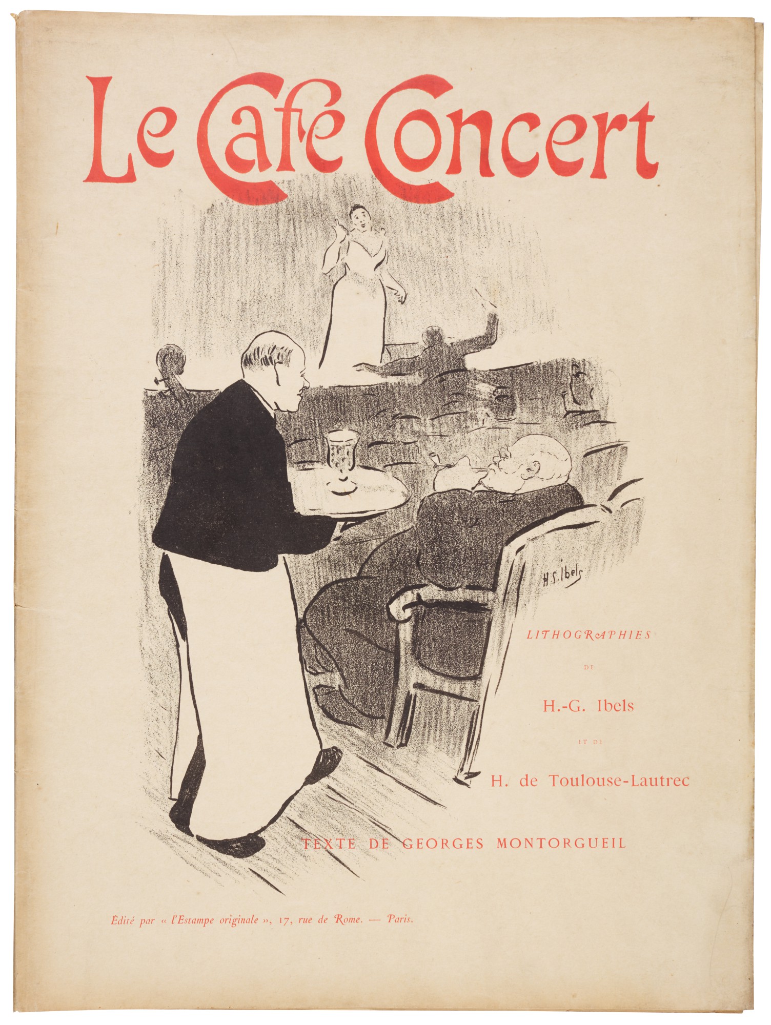 Henri de Toulouse-Lautrec — Le Café Concert (D. 28-38; Adr. 16-26; W. 18-28)