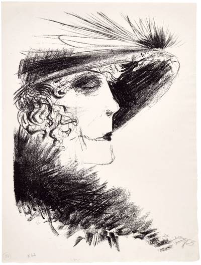 Dame mit Reiher (K. 62II)