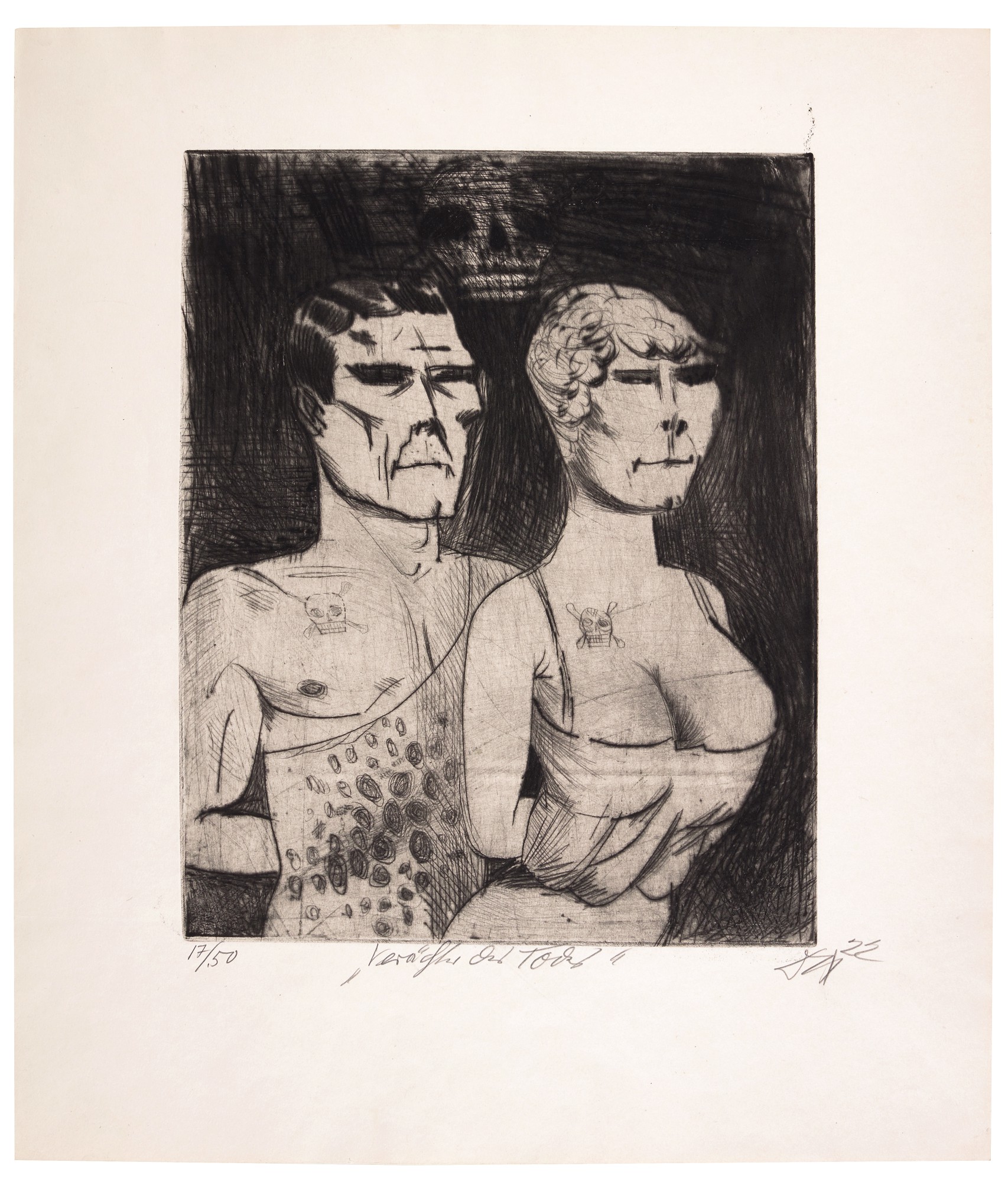 Otto Dix — Zirkus (K. 32 - 41)