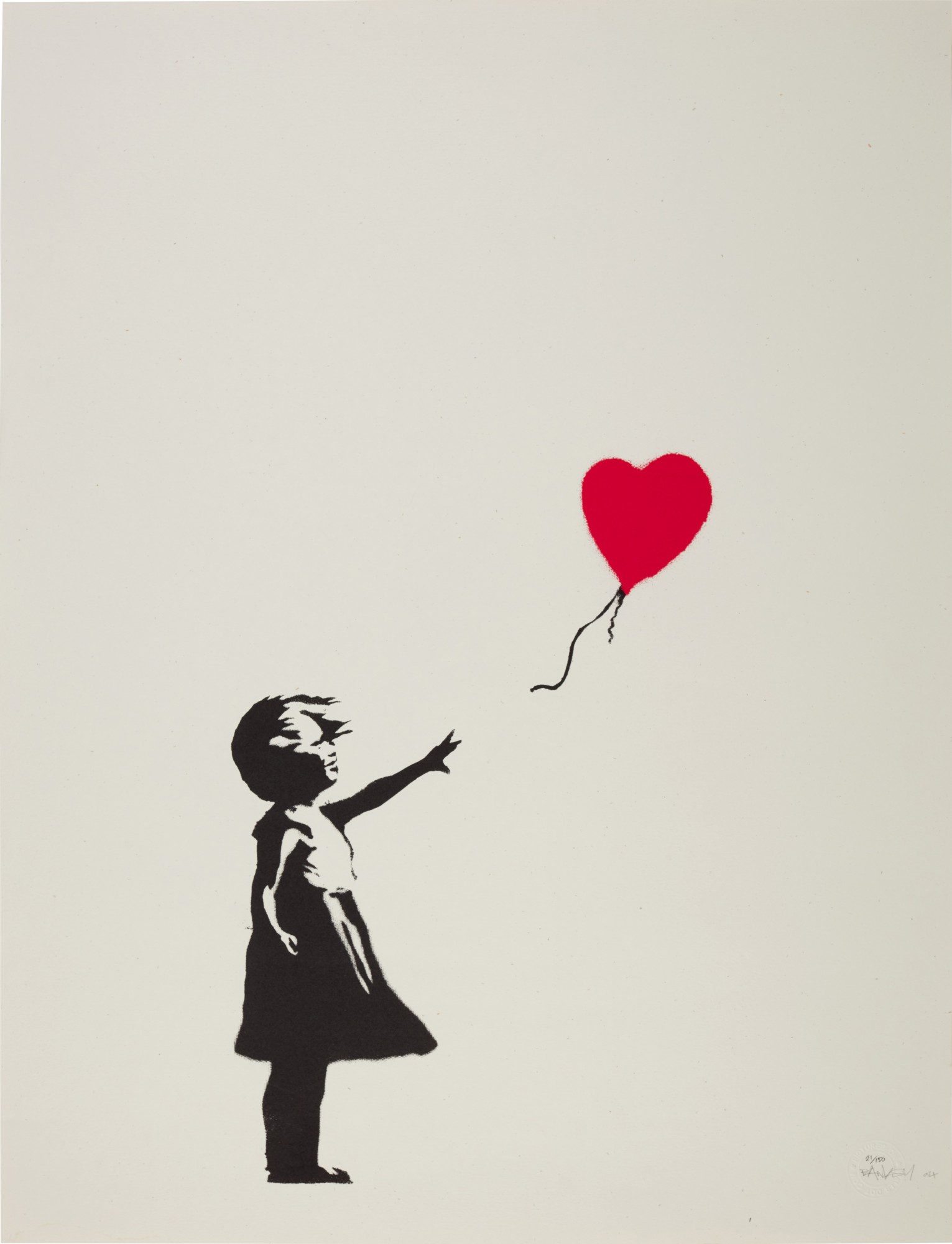 Banksy — Girl With Balloon
