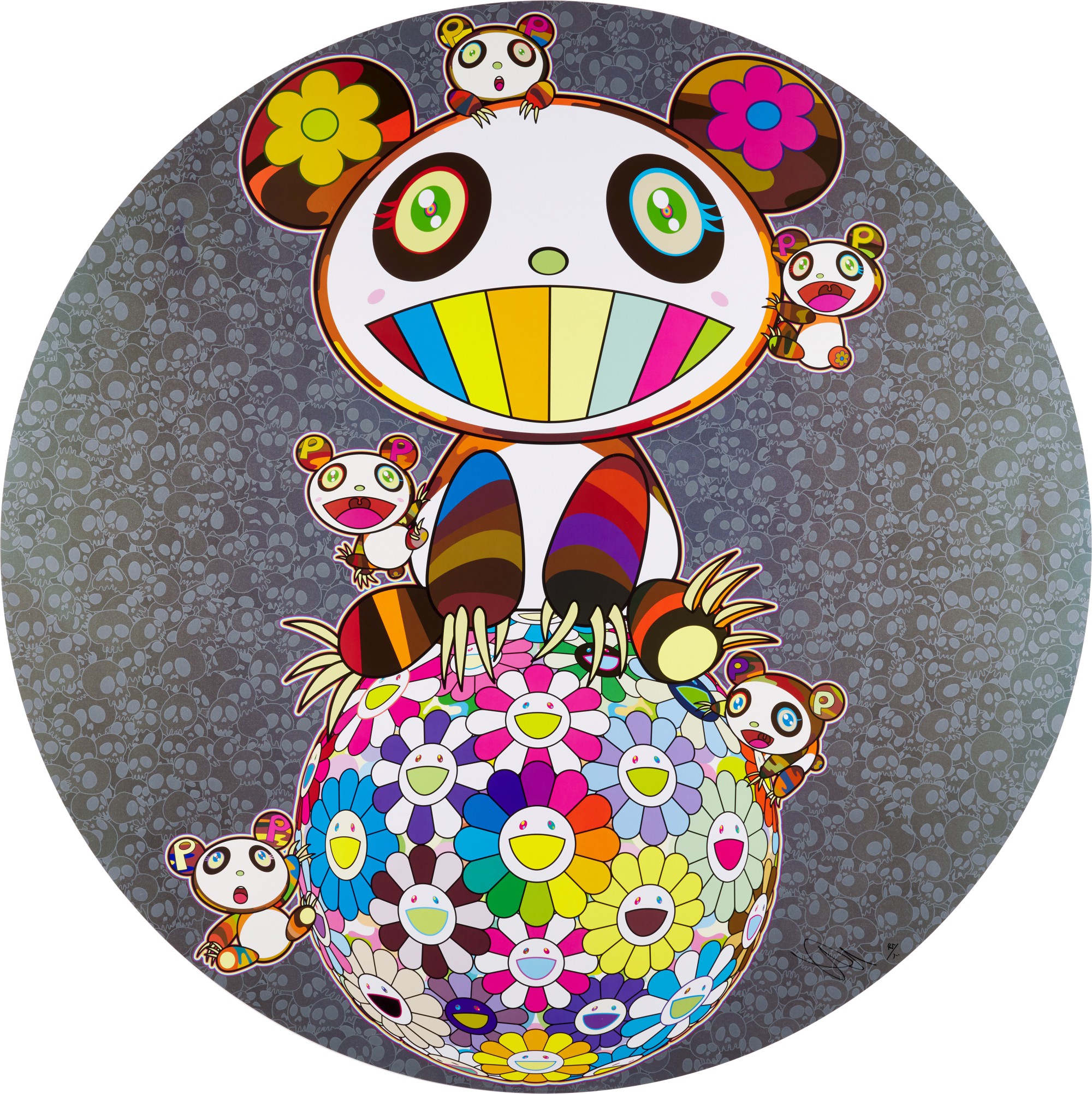 Takashi Murakami — Panda with Panda Cubs