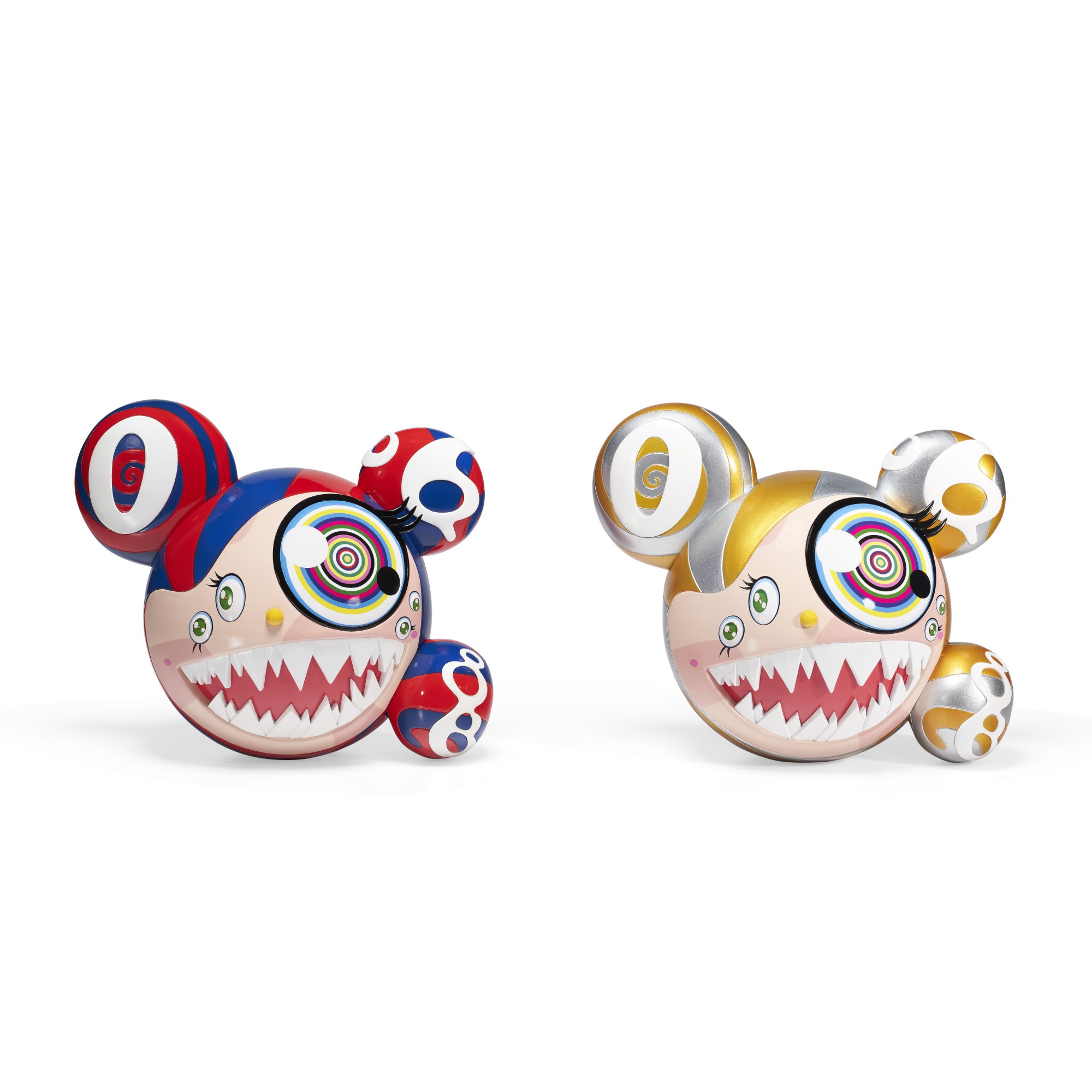 Takashi Murakami — ComplexCon Mr. DOB (Red; and Gold) (Two Works)