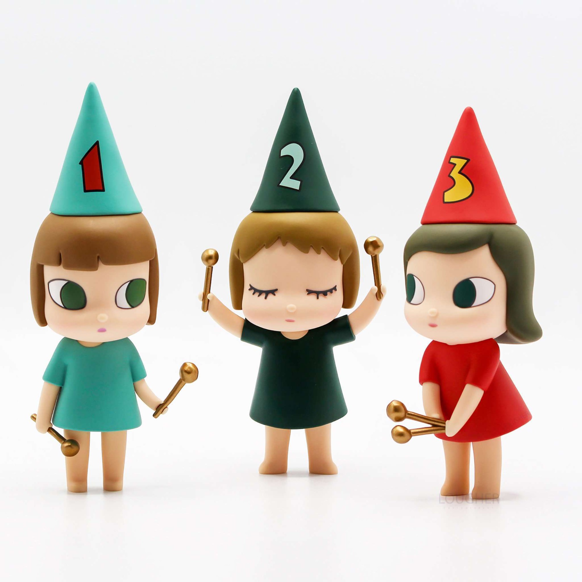 123 Drumming Girls (Three Works)