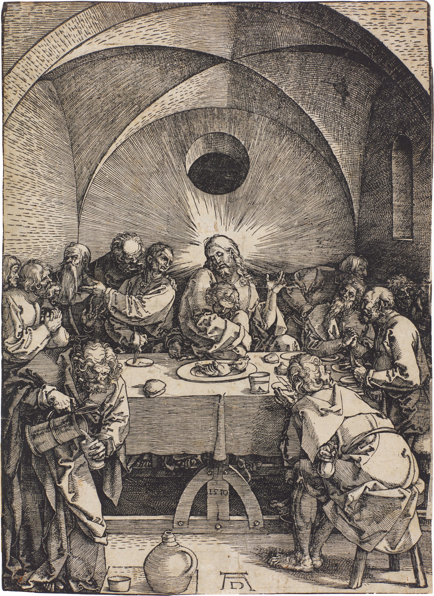 Albrecht Dürer — The Last Supper (B. 5; M., Holl. 114)