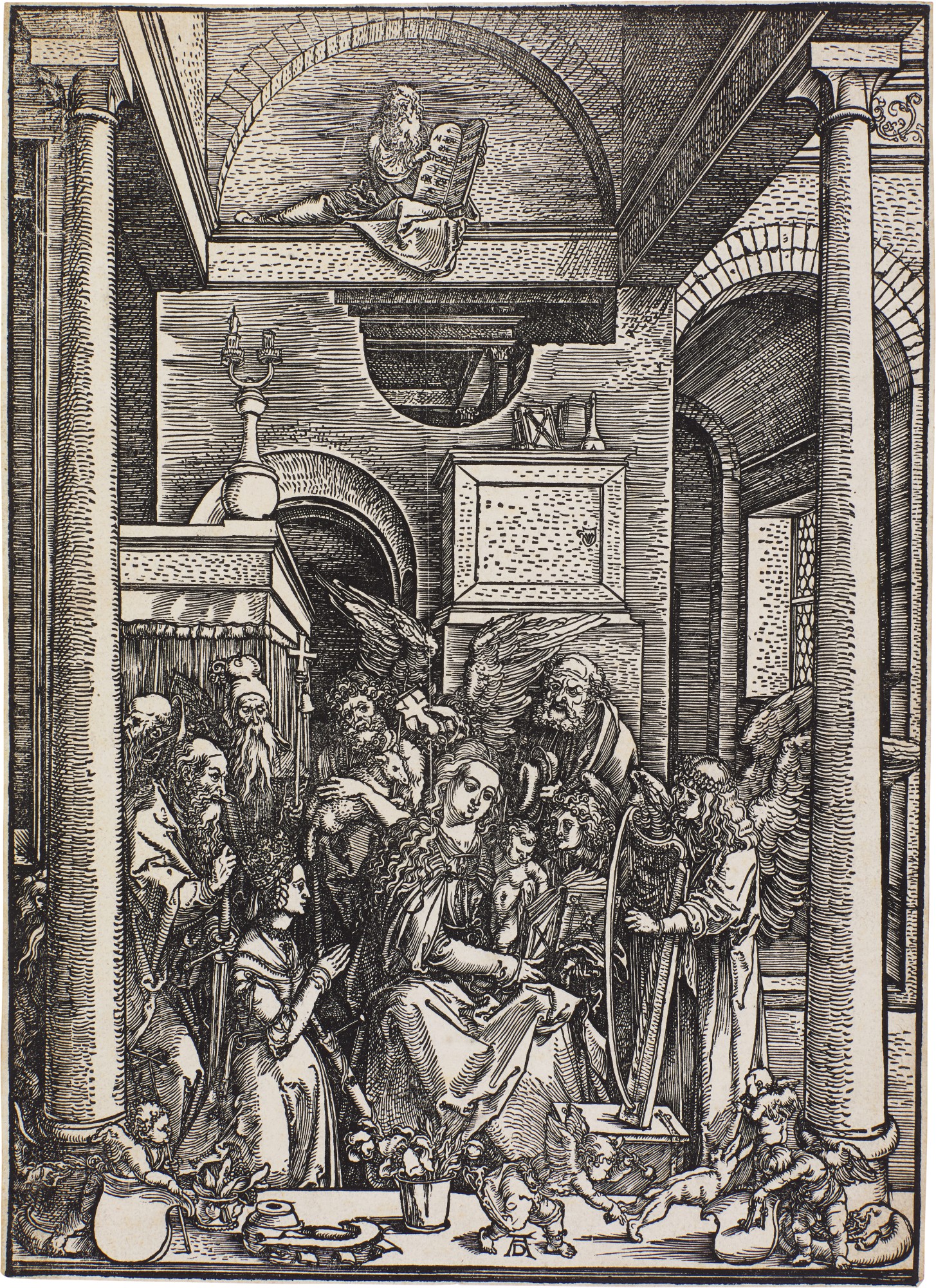 Albrecht Dürer — Glorification of the Virgin (B. 95; M., Holl. 207)