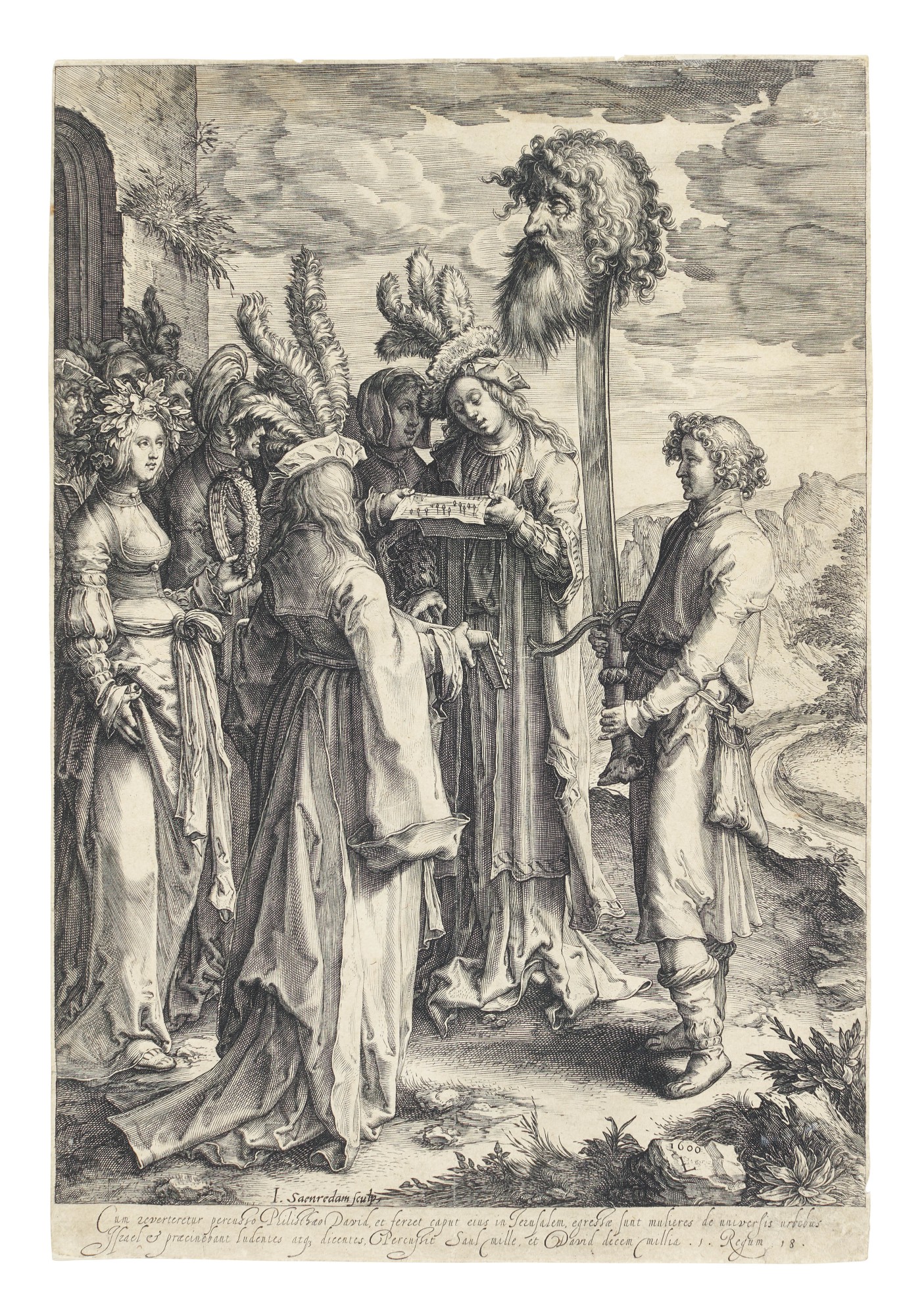 Various Artists — A Collection of Prints Depicting the Triumph of David