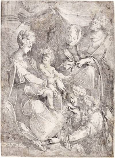 The Holy Family with Mary Magdalene and Saint Anne (Griffiths & Hartley 4; Worthen-Reed 23; Walch pp. 214-17)