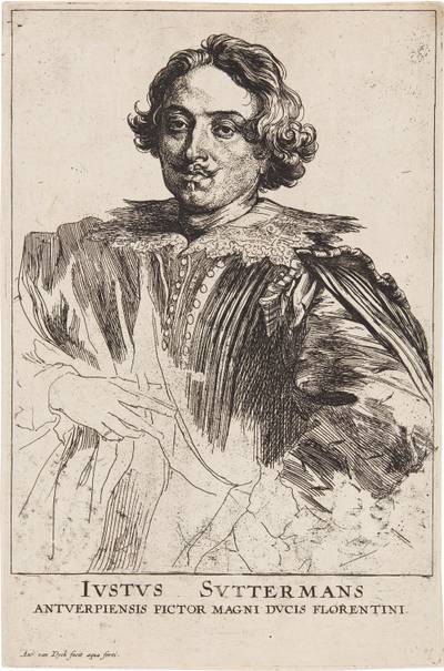 Justus Sustermans; and The Mocking of Christ (two works) (Hollstein 12, 20; Mauquoy-Hendrickx 12, A; New Hollstein 11, 519)