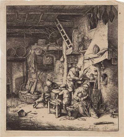 The Family (Godefroy, Hollstein 46)