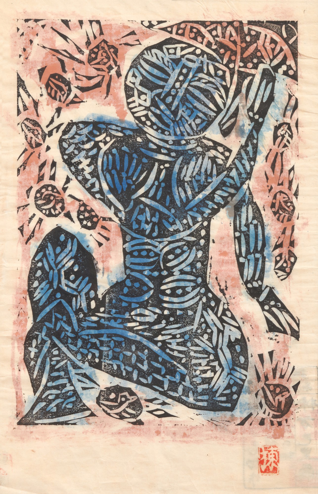 Munakata Shiko — Angeles (B) | Showa period, 20th century